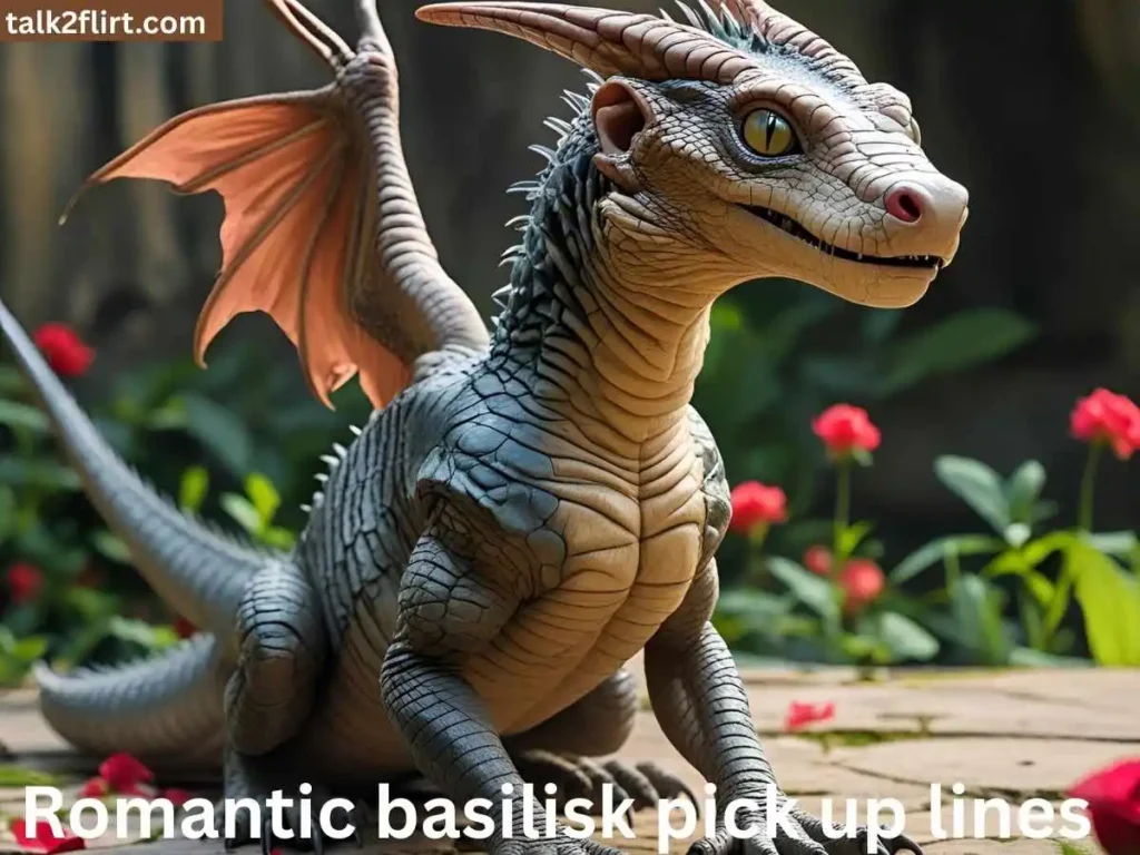 Romantic basilisk pick up lines