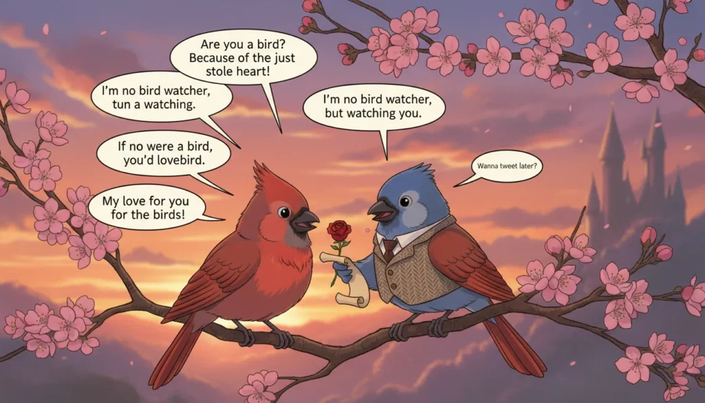 Romantic Bird Pickup Lines