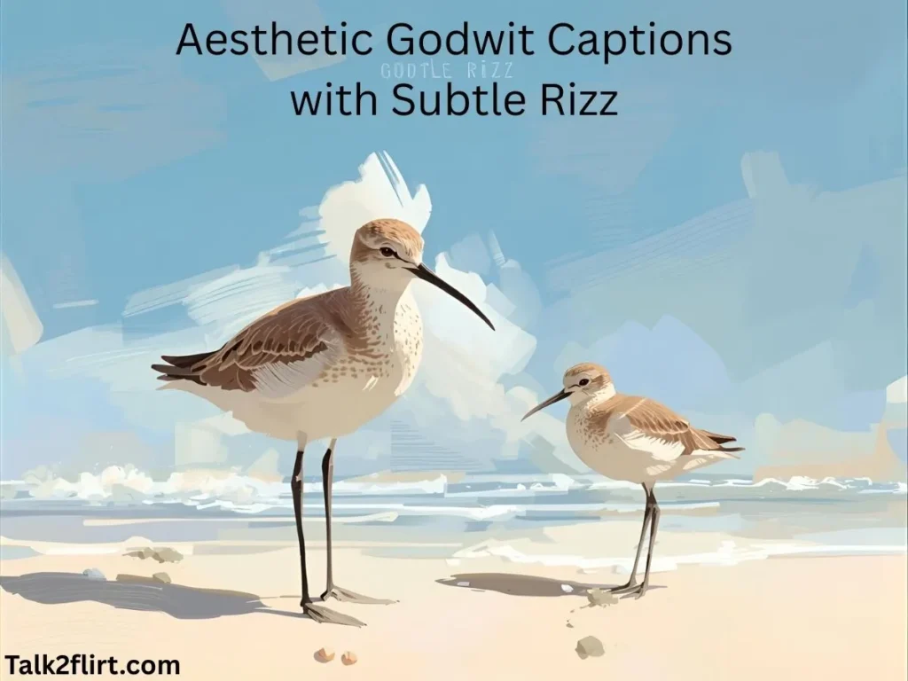 Aesthetic Godwit Captions with Subtle Rizz