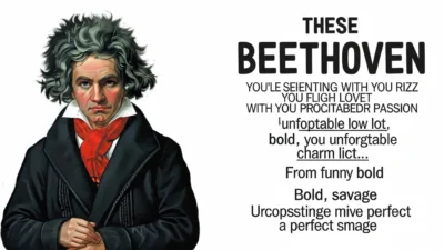 Beethoven Pick Up Lines
