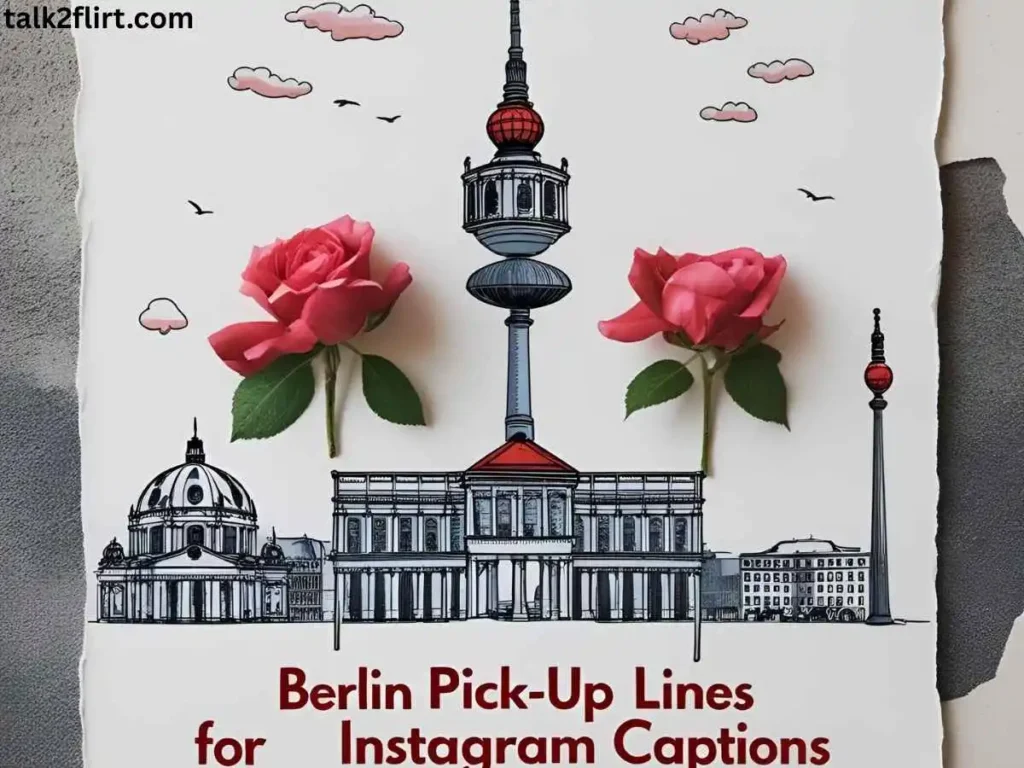 Berlin pick-up lines for Instagram captions