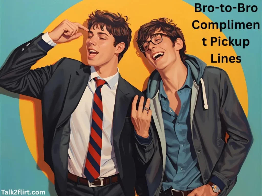 Bro-to-Bro Compliment Pickup Lines