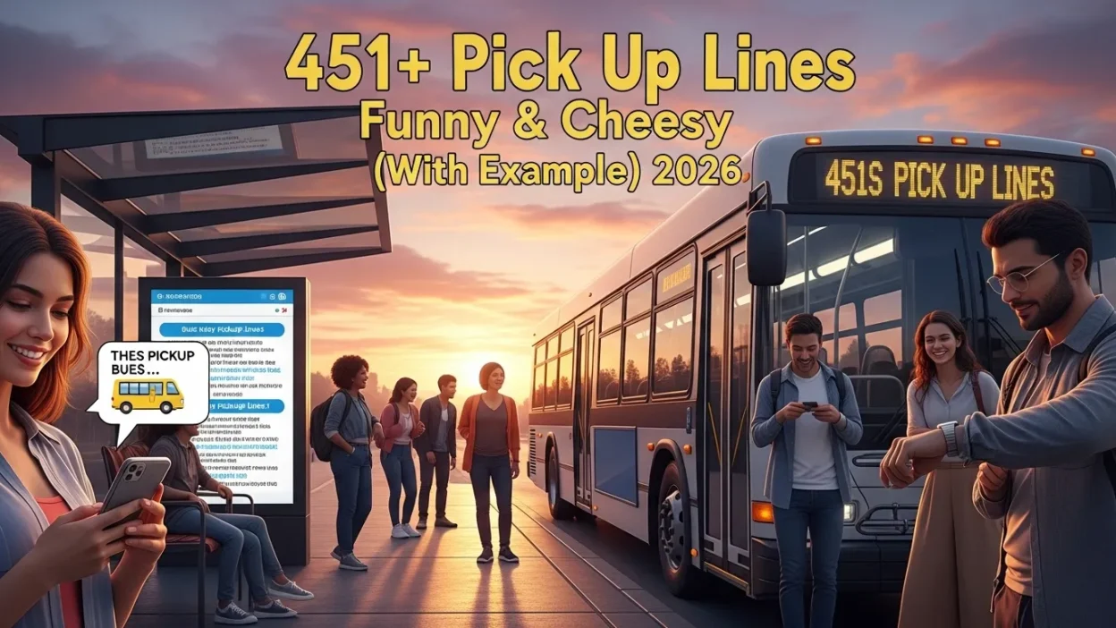 Bus Pick Up Lines