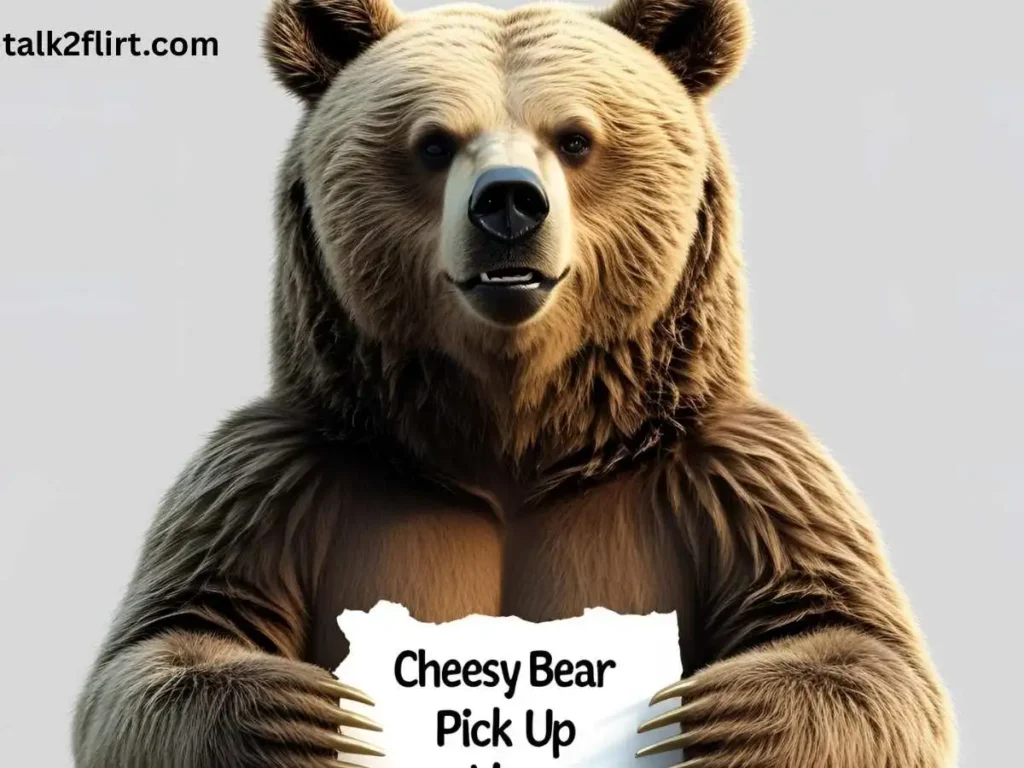 Cheesy Bear Pick Up Lines 