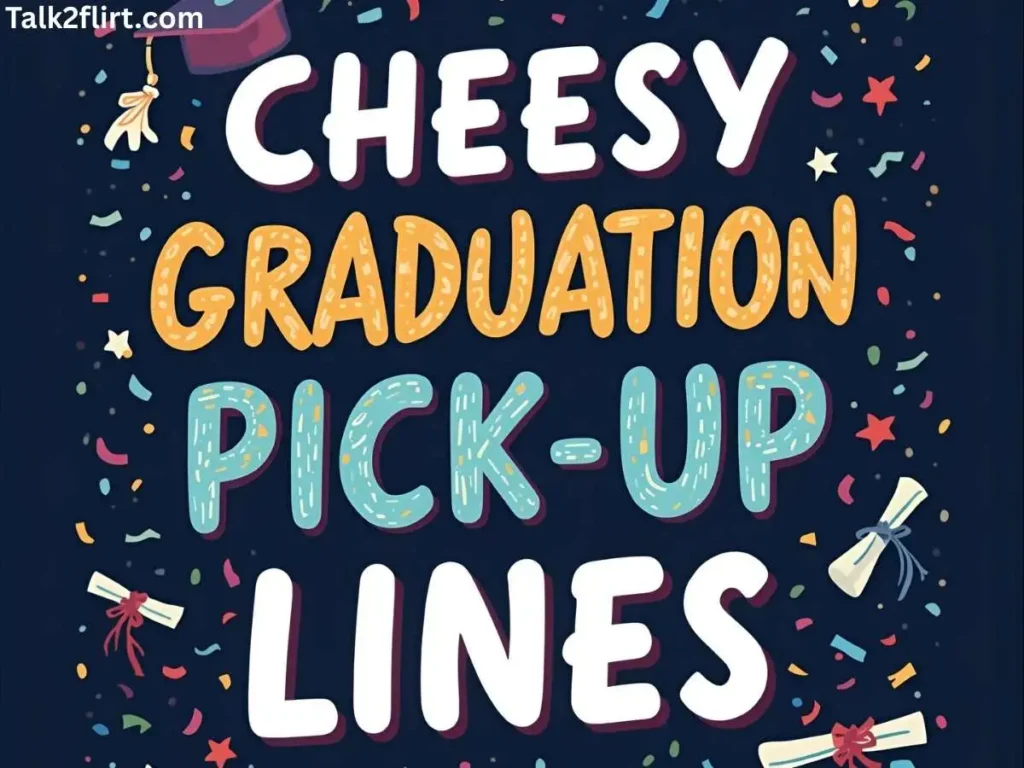 Cheesy Graduation Pick-Up Lines