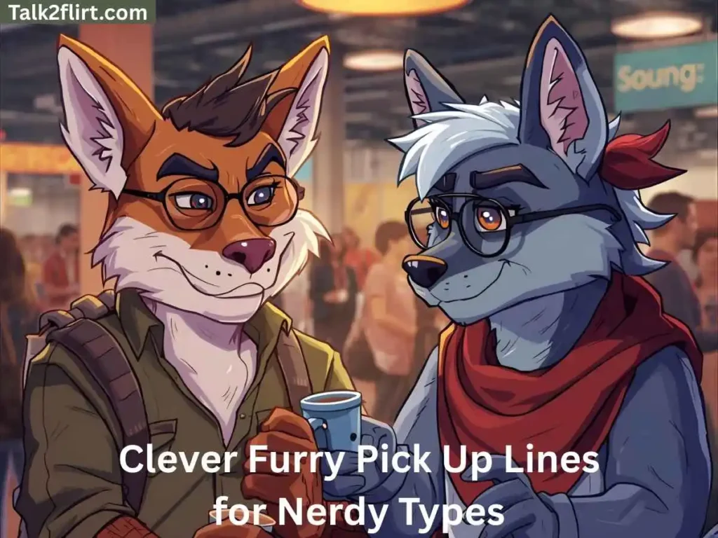 Clever Furry Pick Up Lines for Nerdy Types