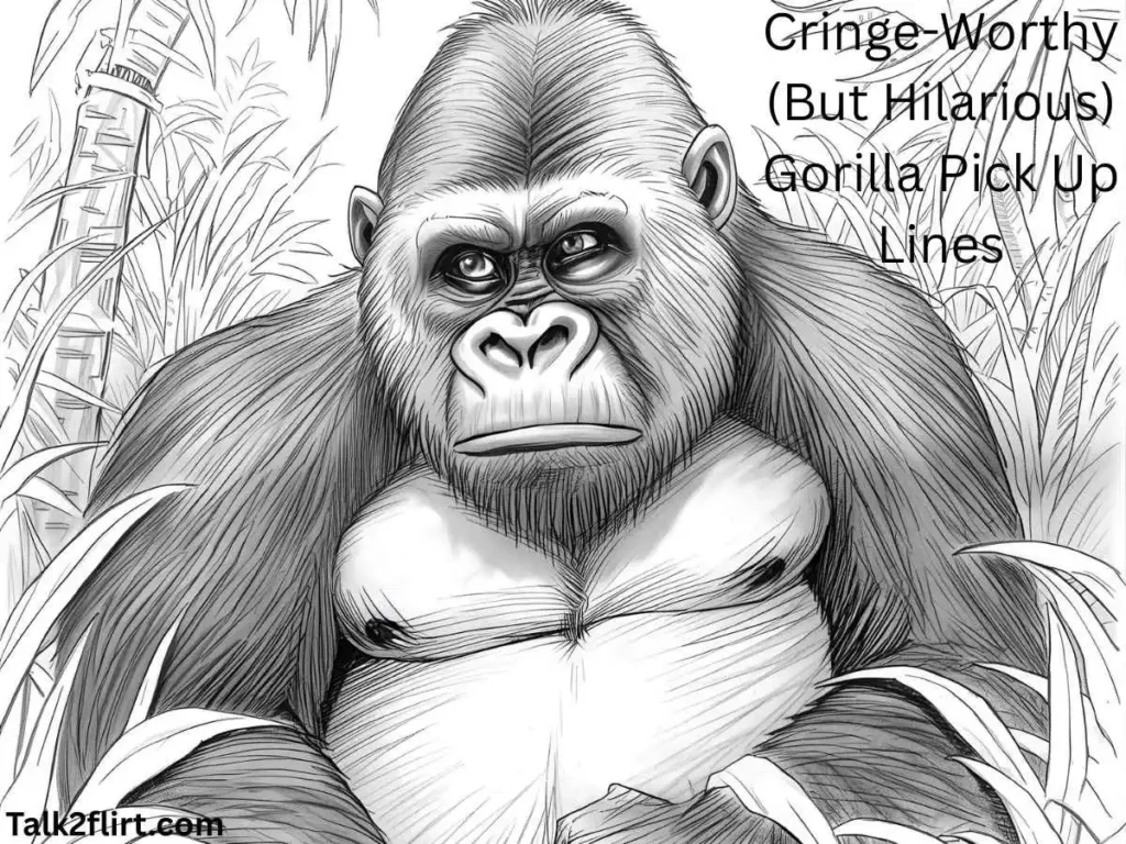Cringe-Worthy (But Hilarious) Gorilla Pick Up Lines