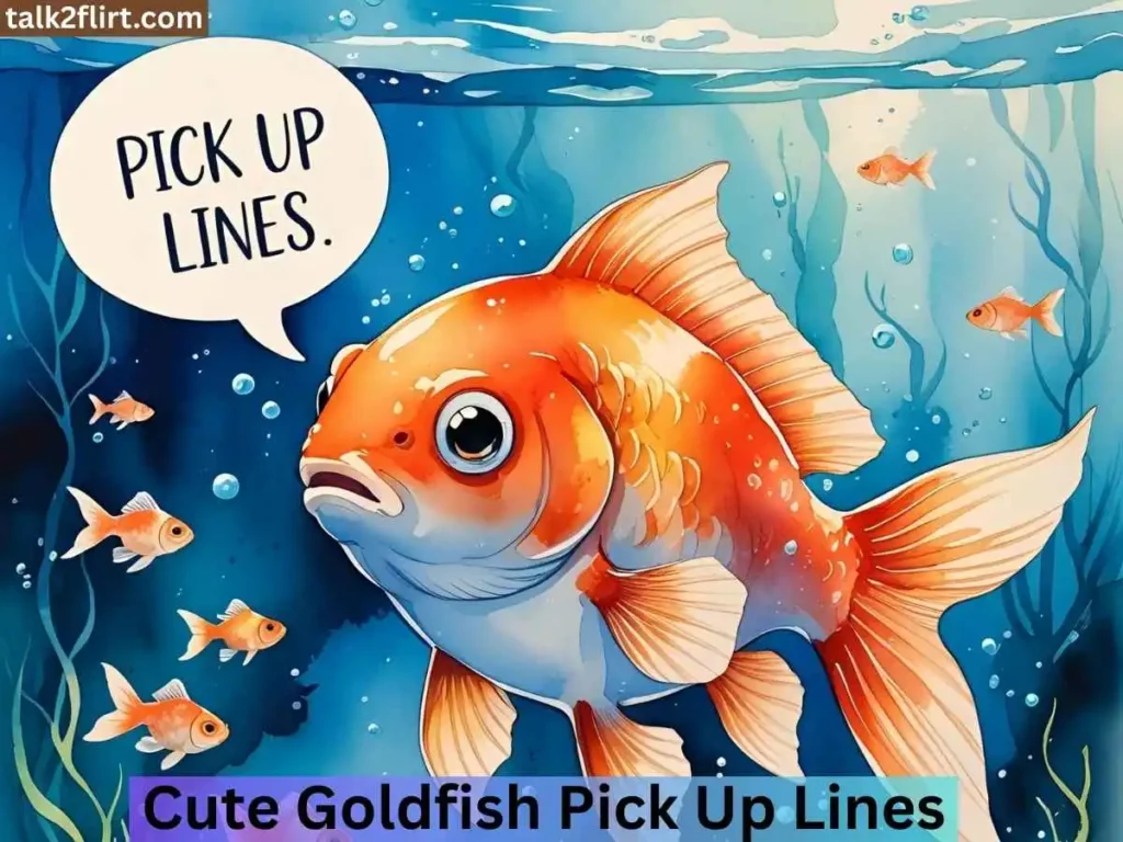 Cute Goldfish Pick Up Lines for Your Crush