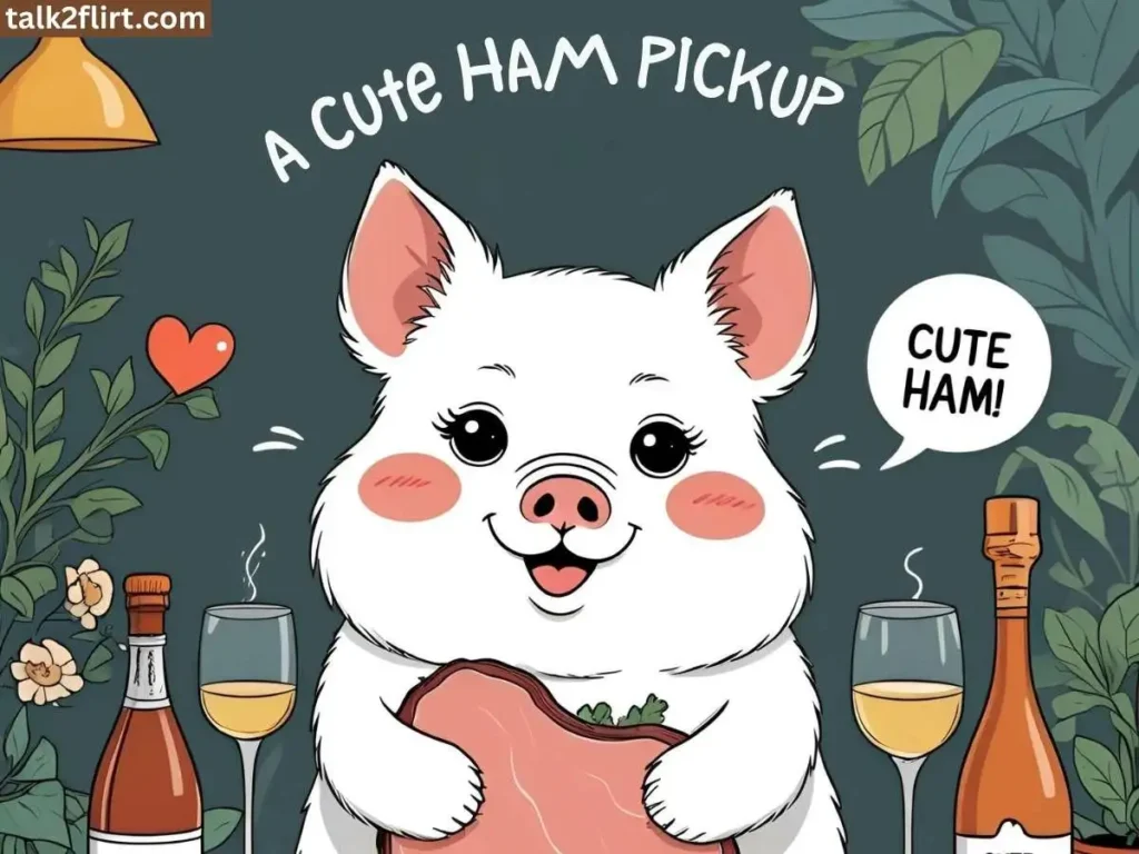 Cute ham pickup lines that are simply adorable