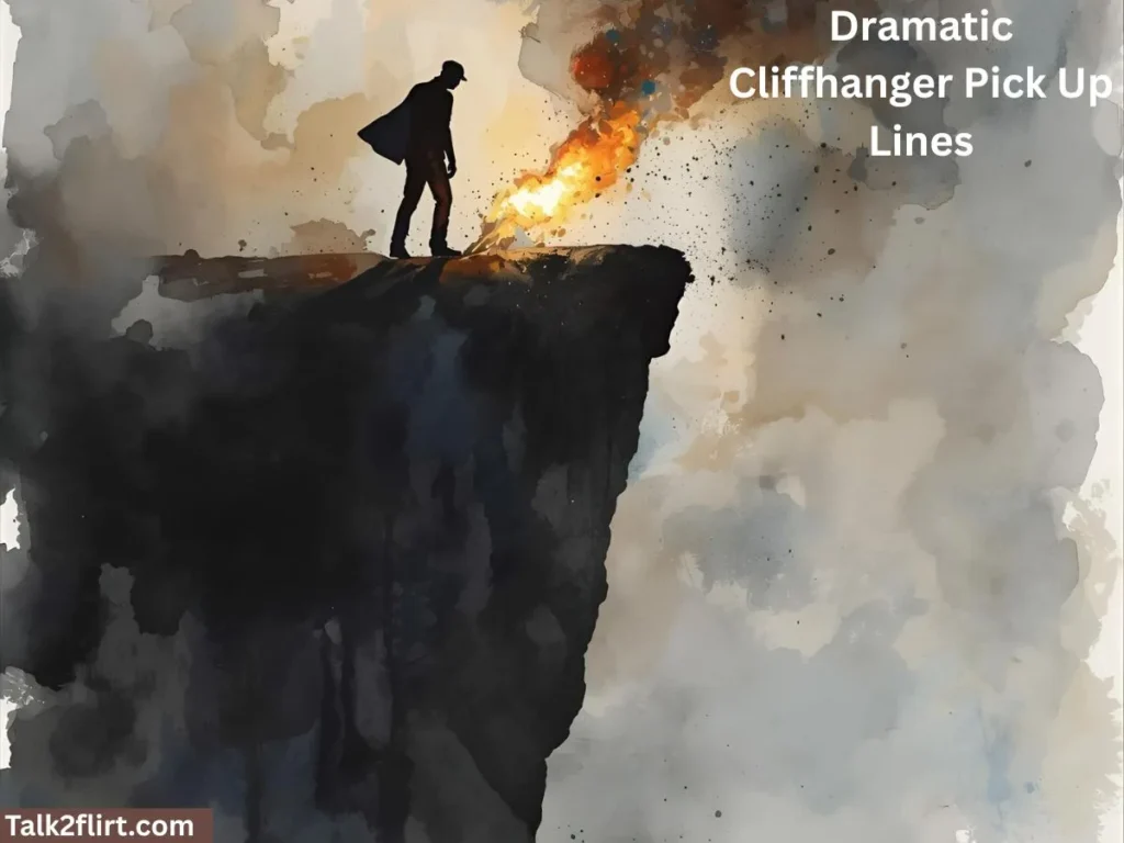 Dramatic Cliffhanger Pick Up Lines