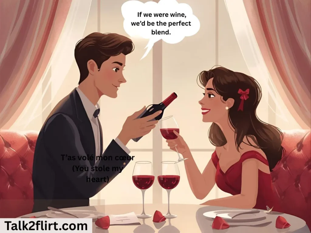 Fine Wine Pick Up Line