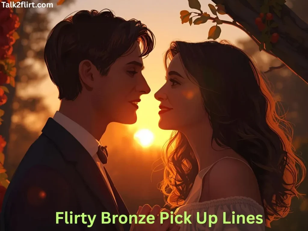 Flirty Bronze Pick Up Lines