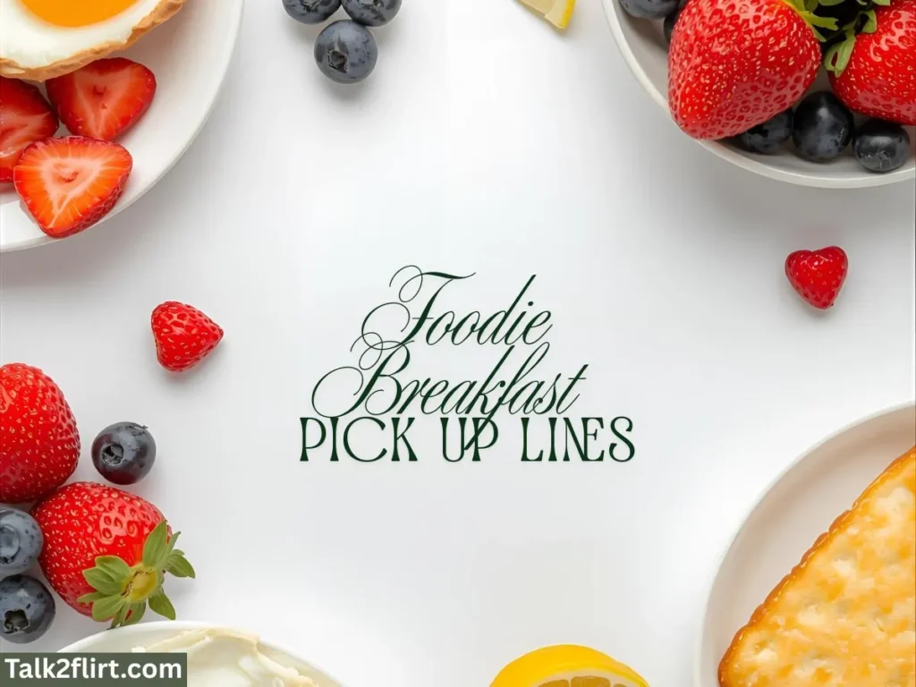 Foodie Breakfast Pick Up Lines