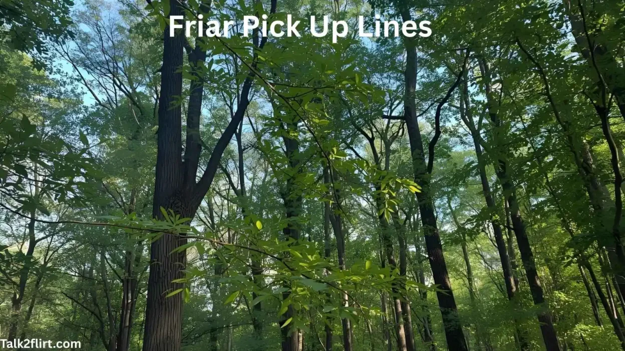 Friar Pick Up Lines