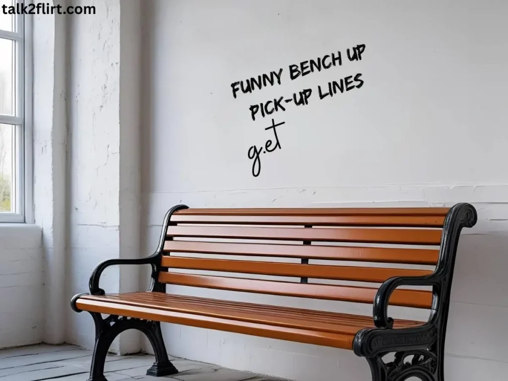 Funny Bench Pick-Up Lines to Get a Laugh