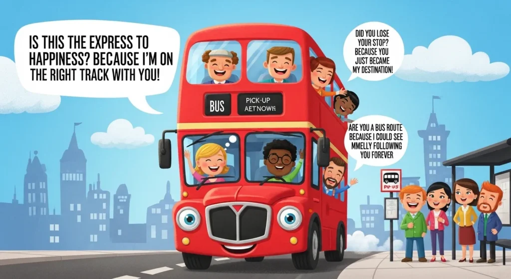 Funny Bus Pick Up Lines