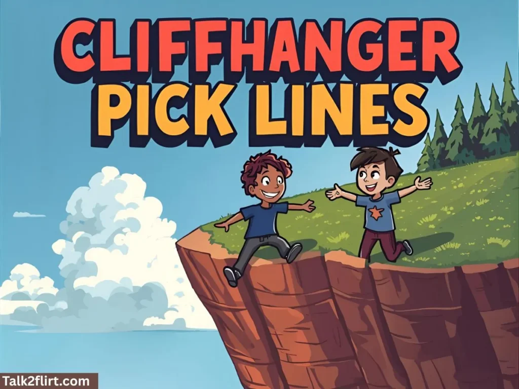 Funny Cliffhanger Pick Up Lines