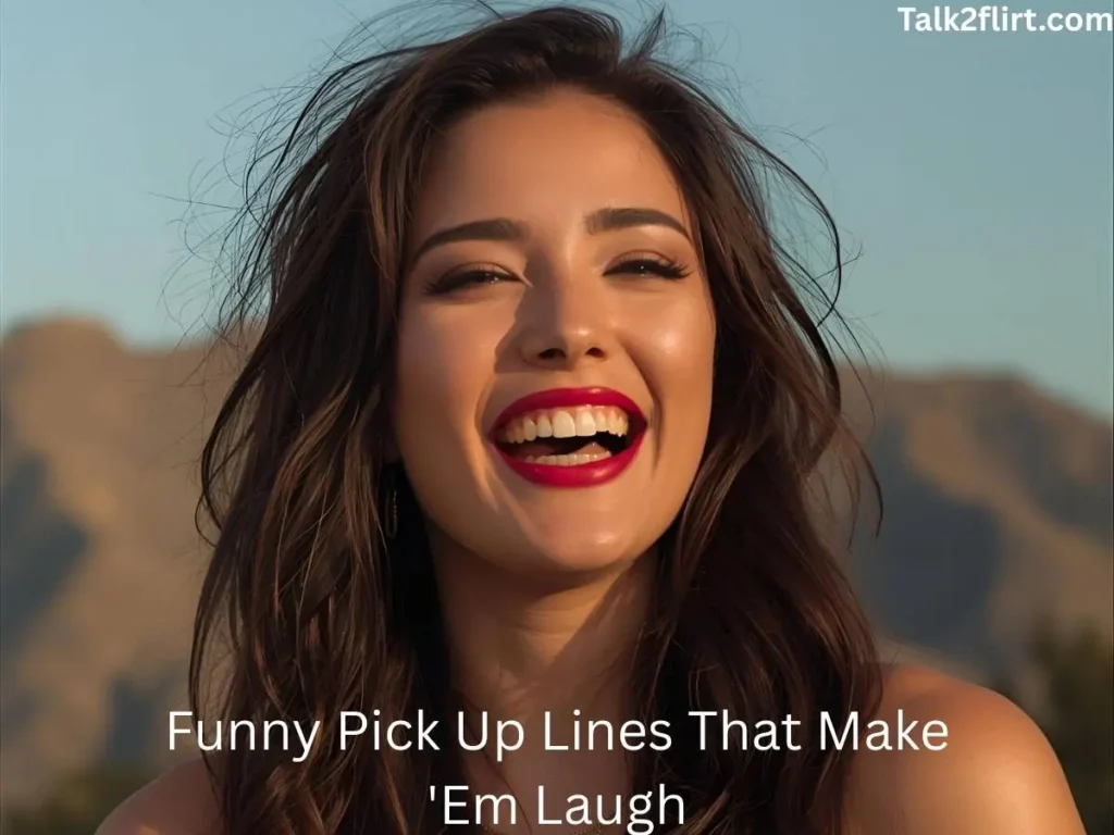 Funny Pick Up Lines That Make 'Em Laugh