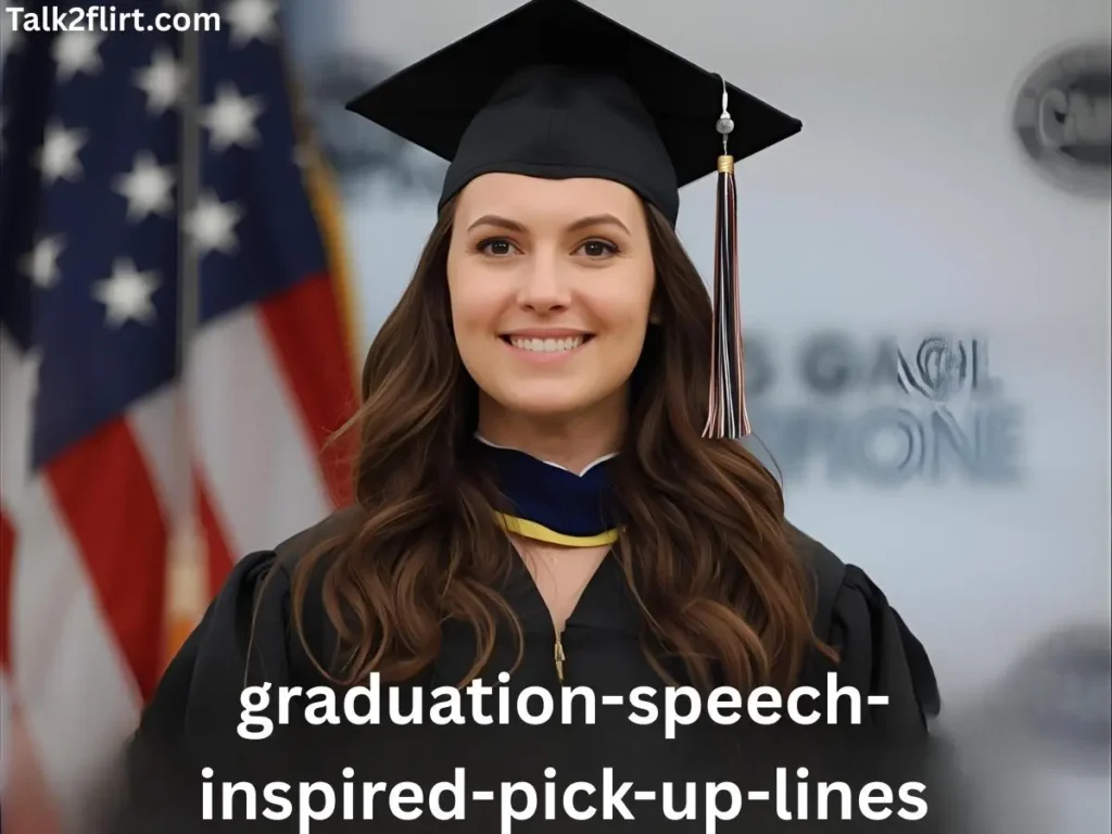 Graduation Speech-Inspired Pick-Up Lines