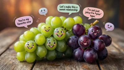 Grape Tastic Pick Up Lines
