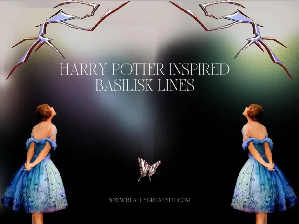 Harry Potter-inspired basilisk lines