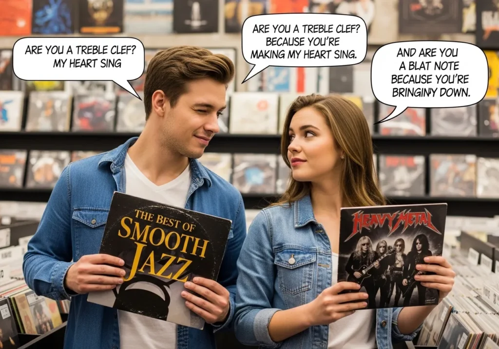 Music Inspired Pickup Lines