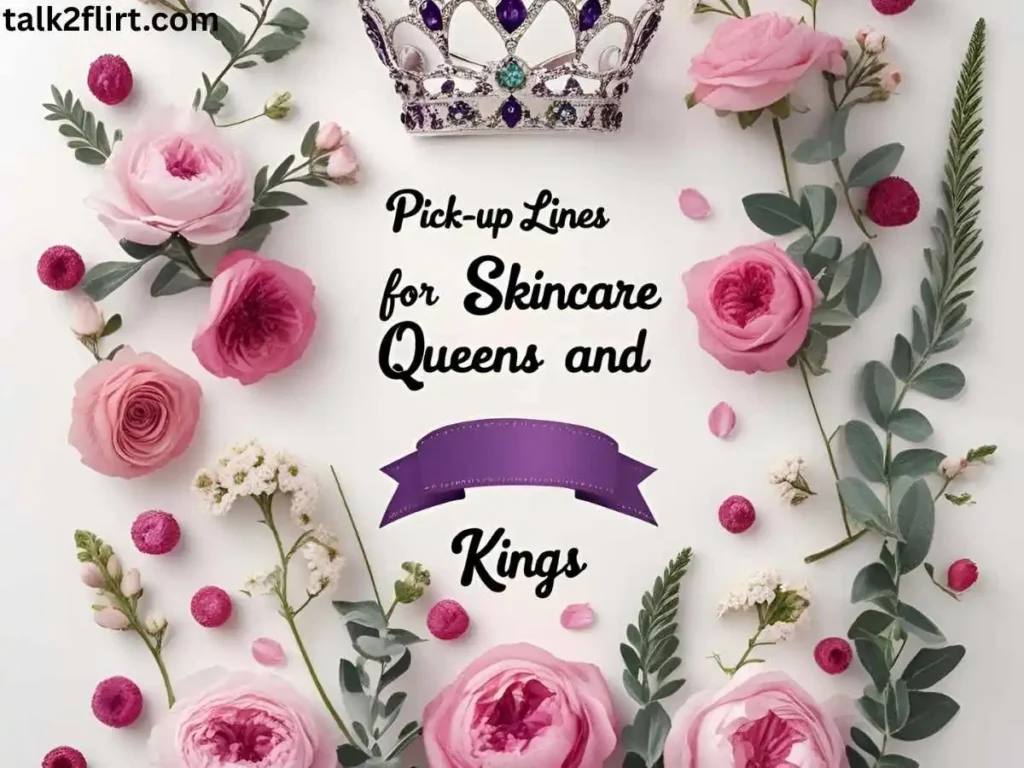 Pick-Up Lines for Skincare Queens and Kings