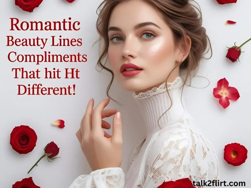 Romantic Beauty Lines for Compliments That Hit Different