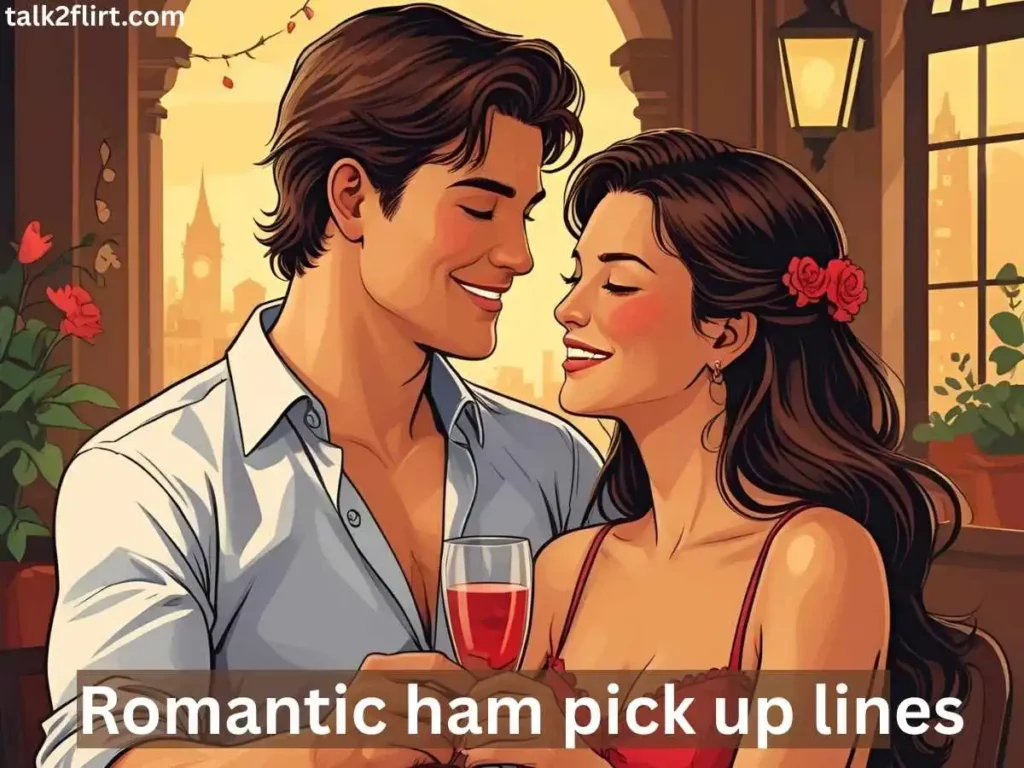 Romantic ham pick up lines to woo your crush