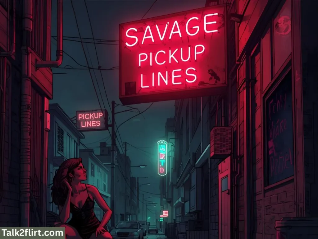 Savage Bored Pickup Lines