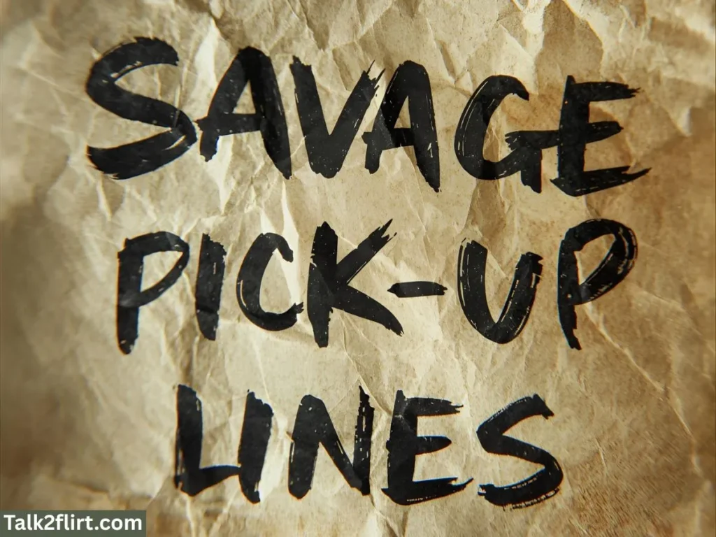 Savage Flake Pick Up Lines