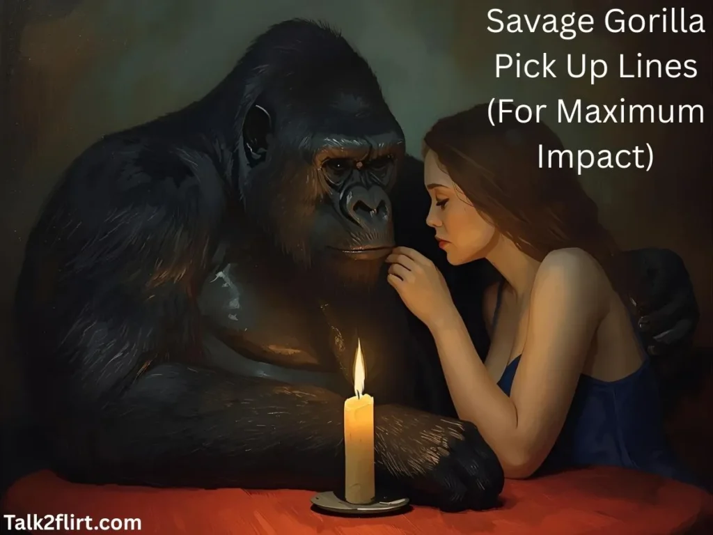 Savage Gorilla Pick Up Lines (For Maximum Impact)