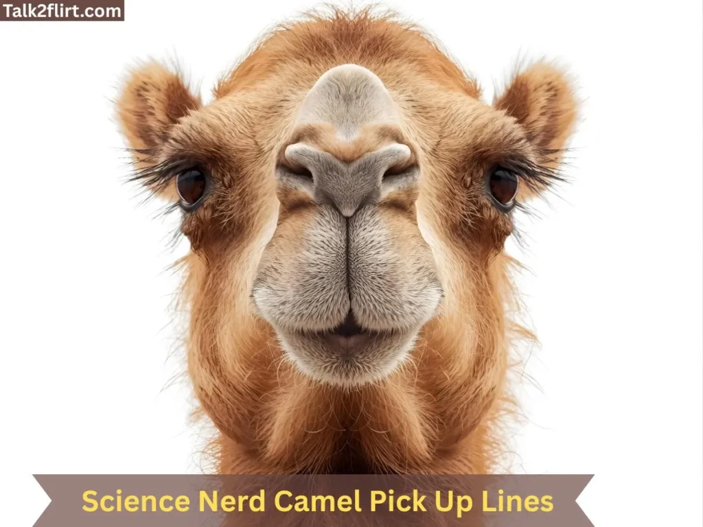 Science Nerd Camel Pick Up Lines