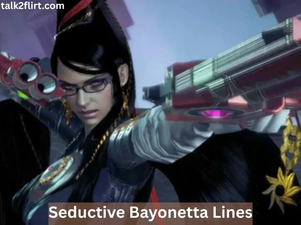 Seductive Bayonetta Lines