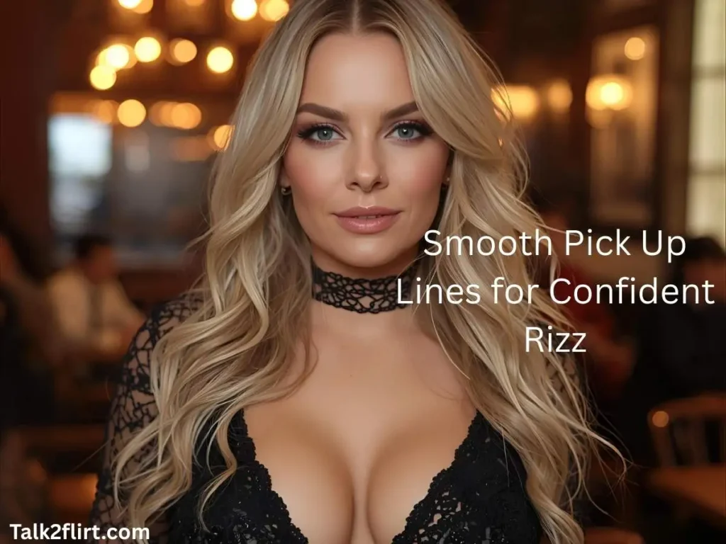 Smooth Pick Up Lines for Confident Rizz