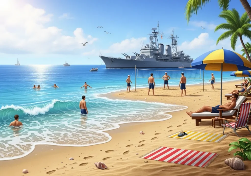 Beach & Vacation-Themed Naval Lines