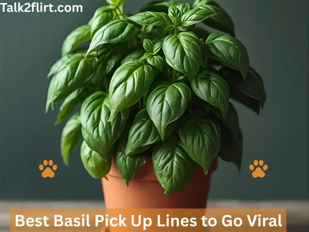 Best Basil Pick Up Lines to Go Viral