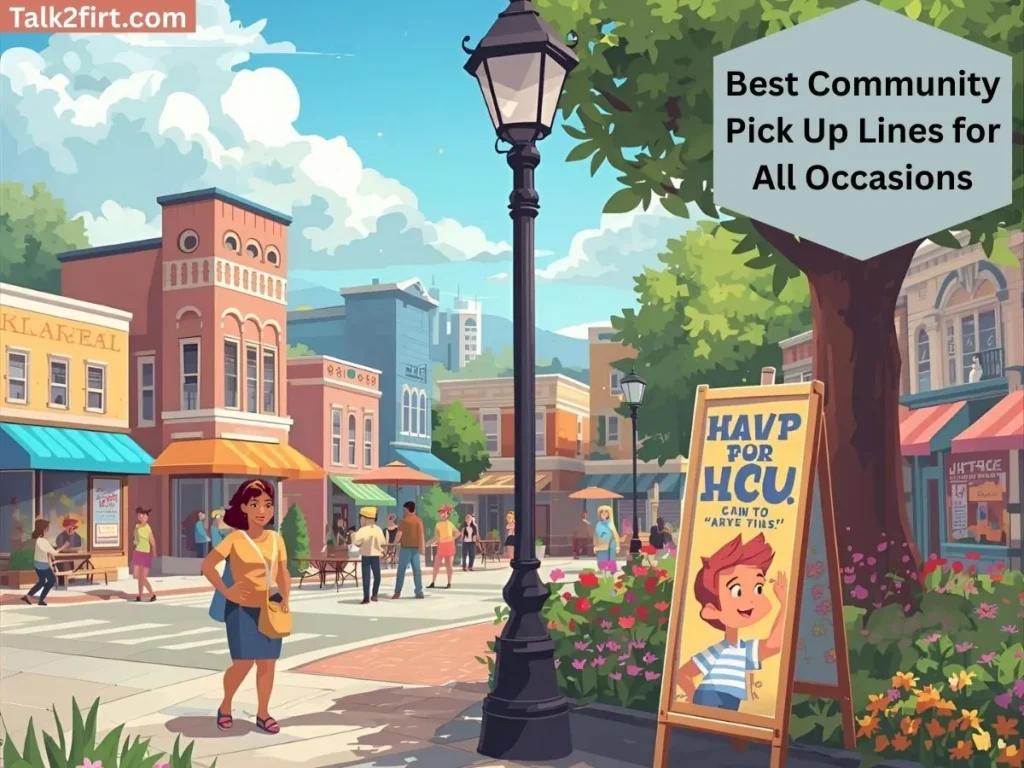 Best Community Pick Up Lines for All Occasions