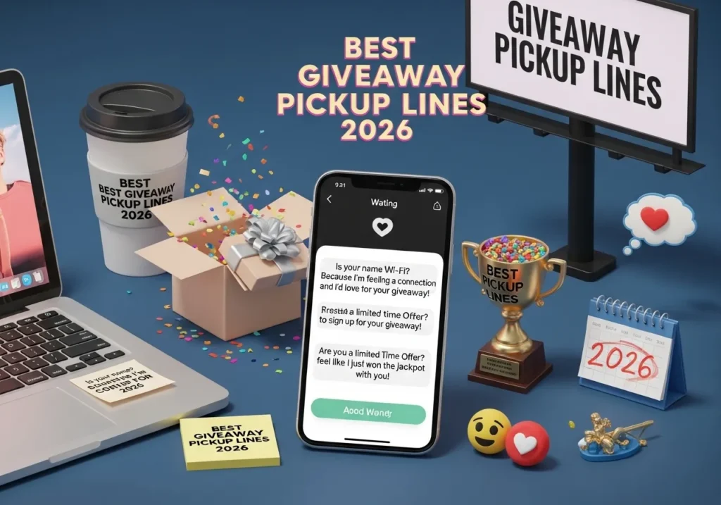 Best Giveaway Pickup Lines 2026