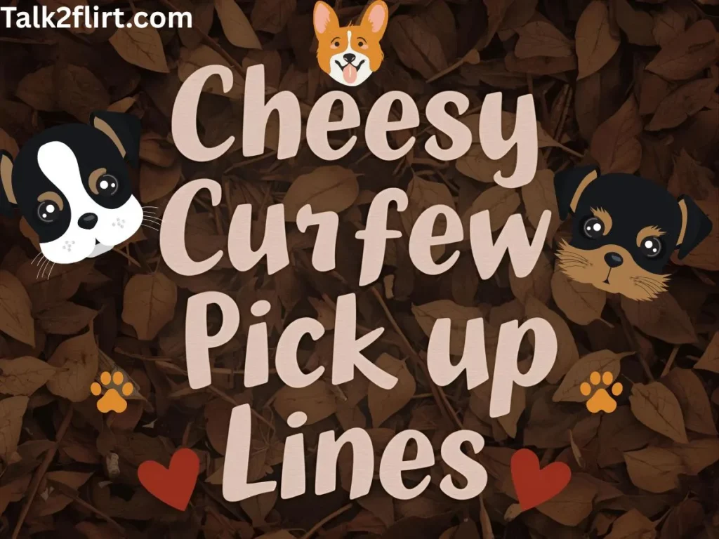 Cheesy Curfew Pick Up Lines
