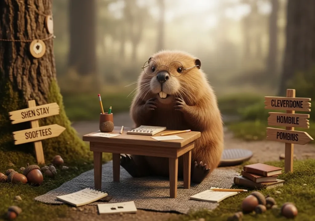 Clever Beaver Puns & Witty Lines