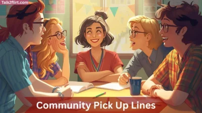 Community Pick Up Lines