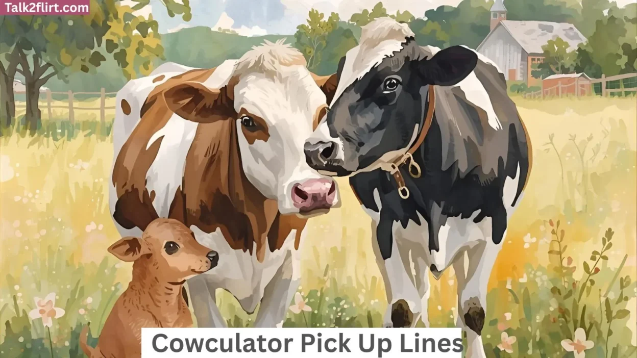 Cowculator Pick Up Lines