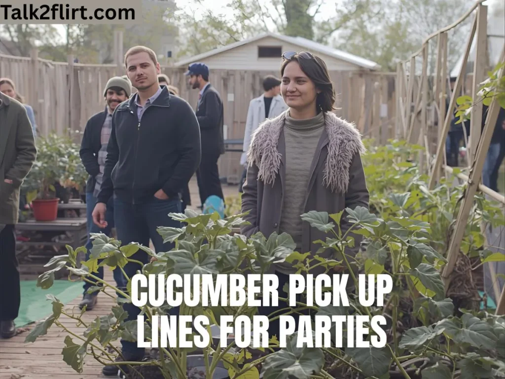 Cucumber Pick Up Lines for Parties