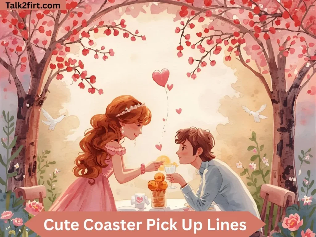 Cute Coaster Pick Up Lines