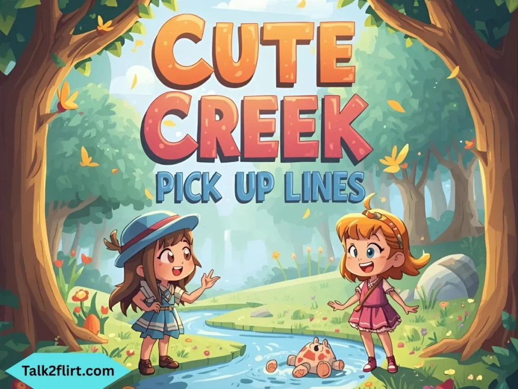 Cute Creek Pick Up Lines