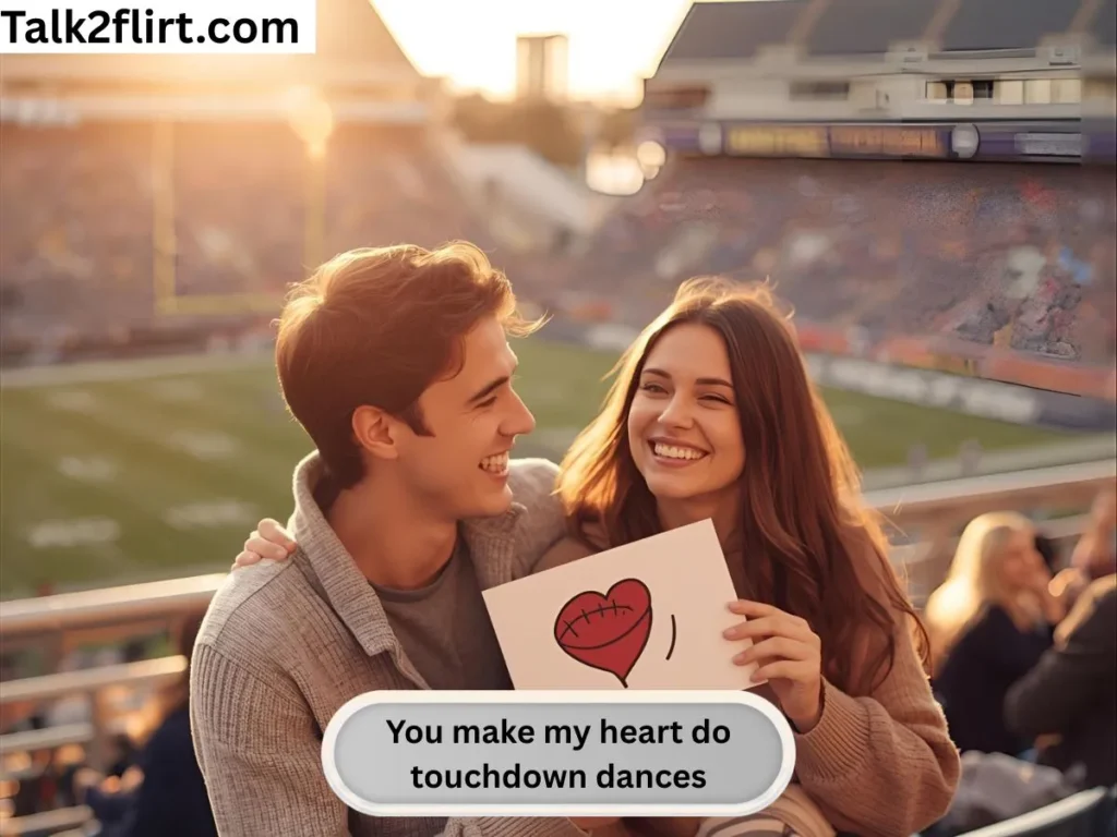 Cute Football Pick Up Lines for the Soft-Hearted Fans