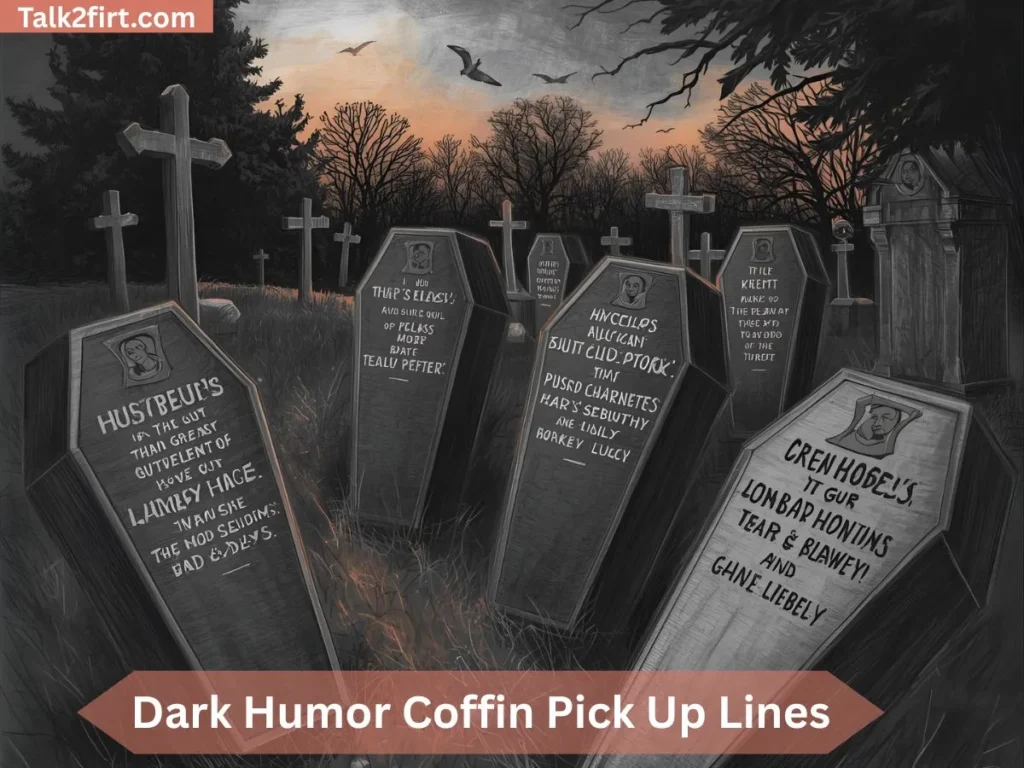Dark Humor Coffin Pick Up Lines