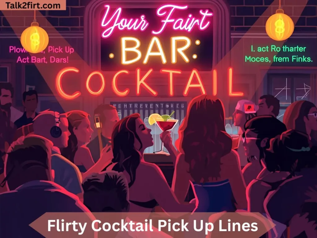 Flirty Cocktail Pick Up Lines