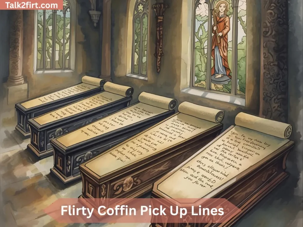 Flirty Coffin Pick Up Lines